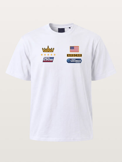 San Diego NASCAR 250th Crown Mark Gildan T-shirt
