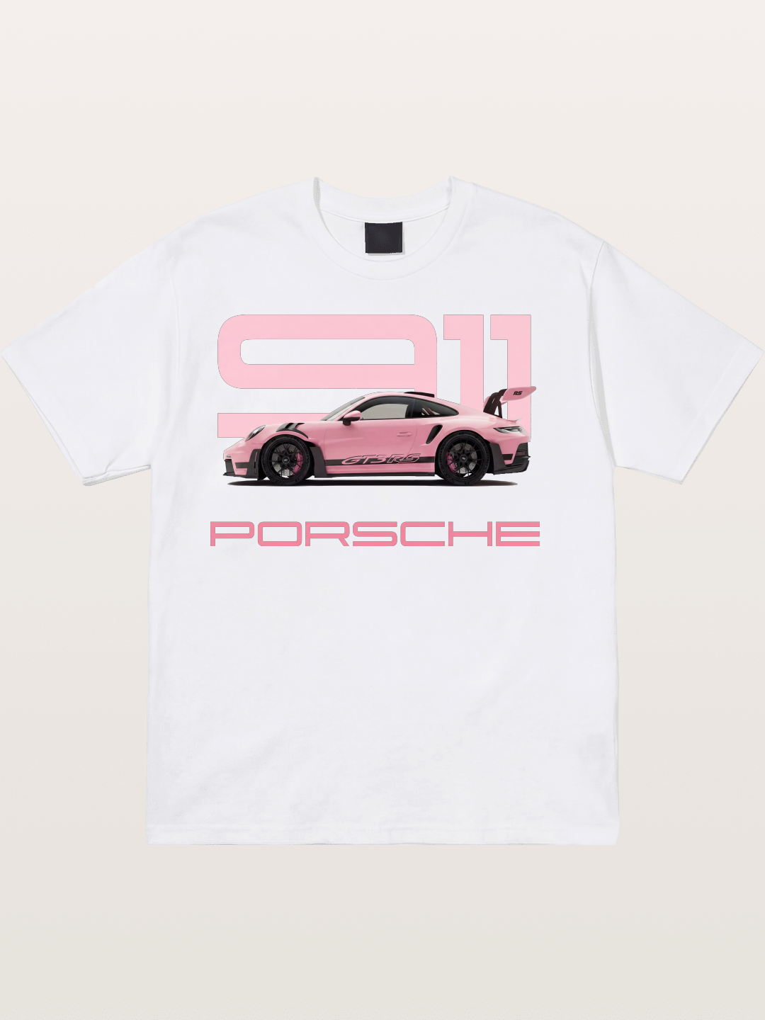 Pink 911 Cotton T-shirt
