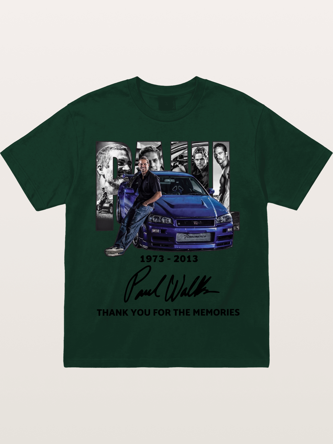 Paul Walker R34 Legacy Gildan T-shirt