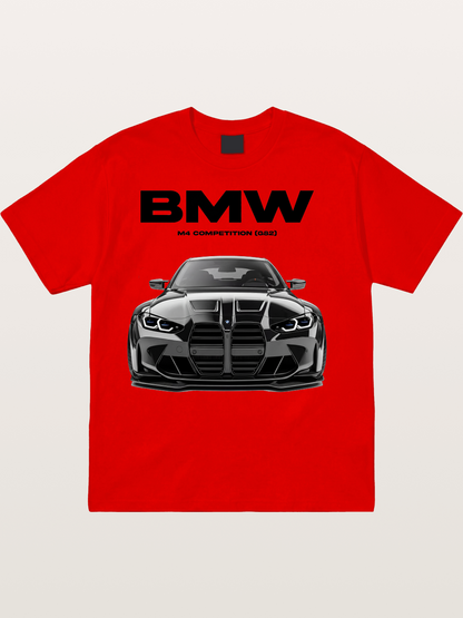 BMW M4 Competition Graphic Cotton T-shirt