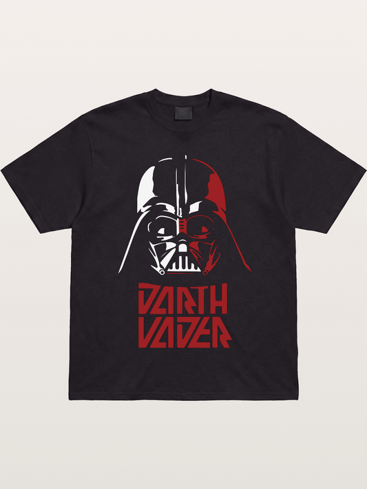 Darth Vader Red White Helmet Gildan T-shirt