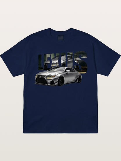 Lexus RC F Overlay Logo Art Gildan T-shirt