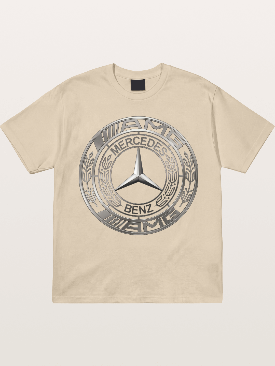 Mercedes-Benz Silver Logo Gildan T-shirt