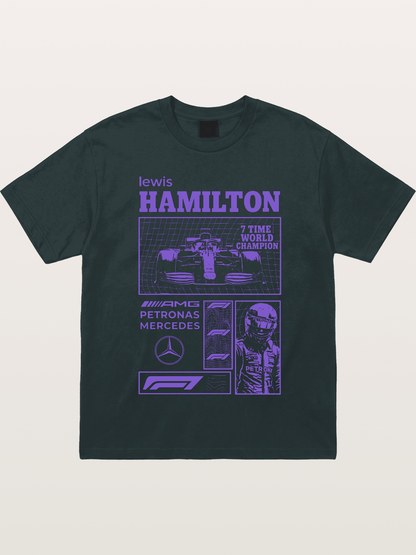 Hamilton 7x World Champion Gildan T-shirt