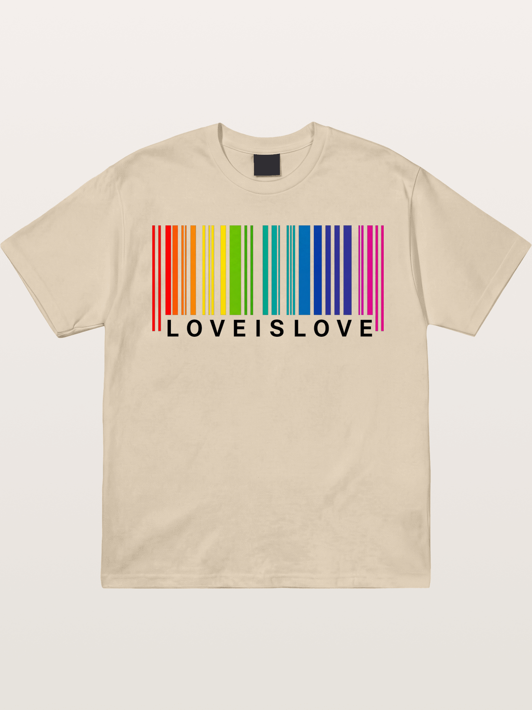 Love Is Love Barcode Style Art Gildan T-shirt