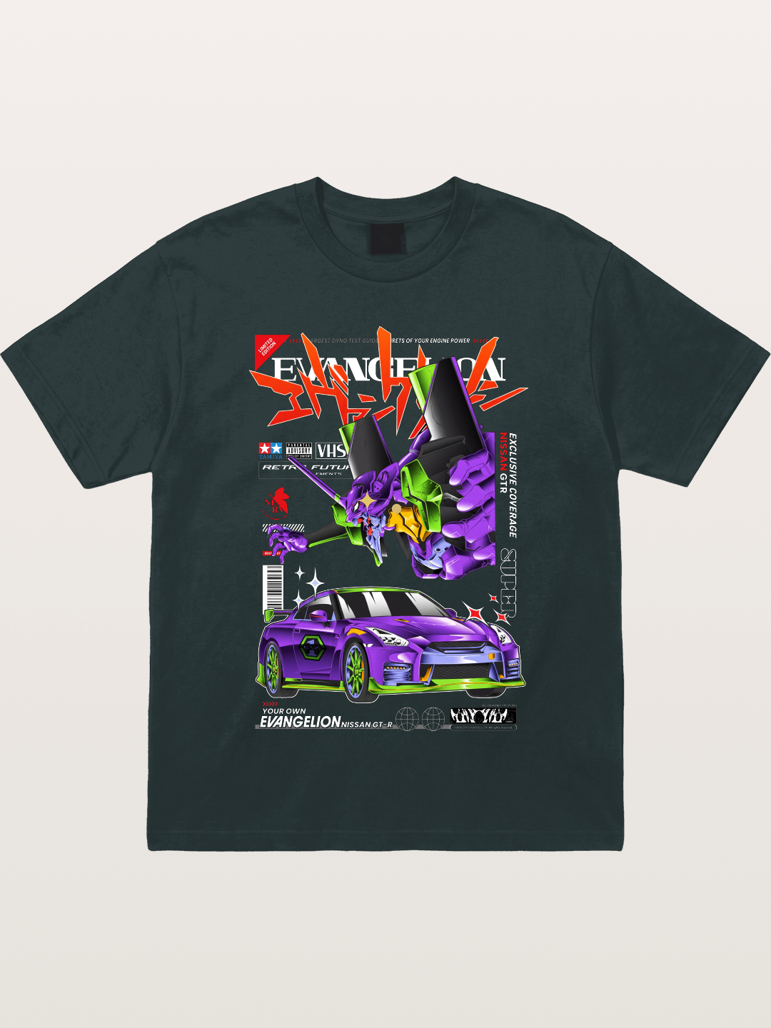 Eva x GTR Purple Legend Gildan T-shirt