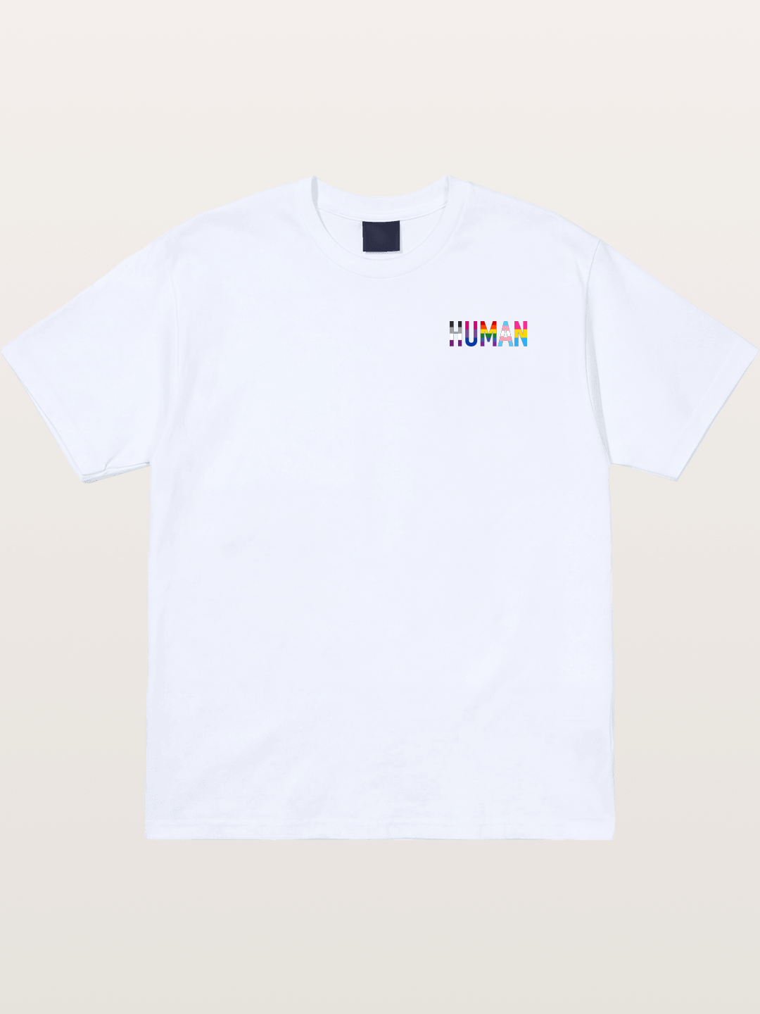 Human Pride Typography Art Gildan T-shirt