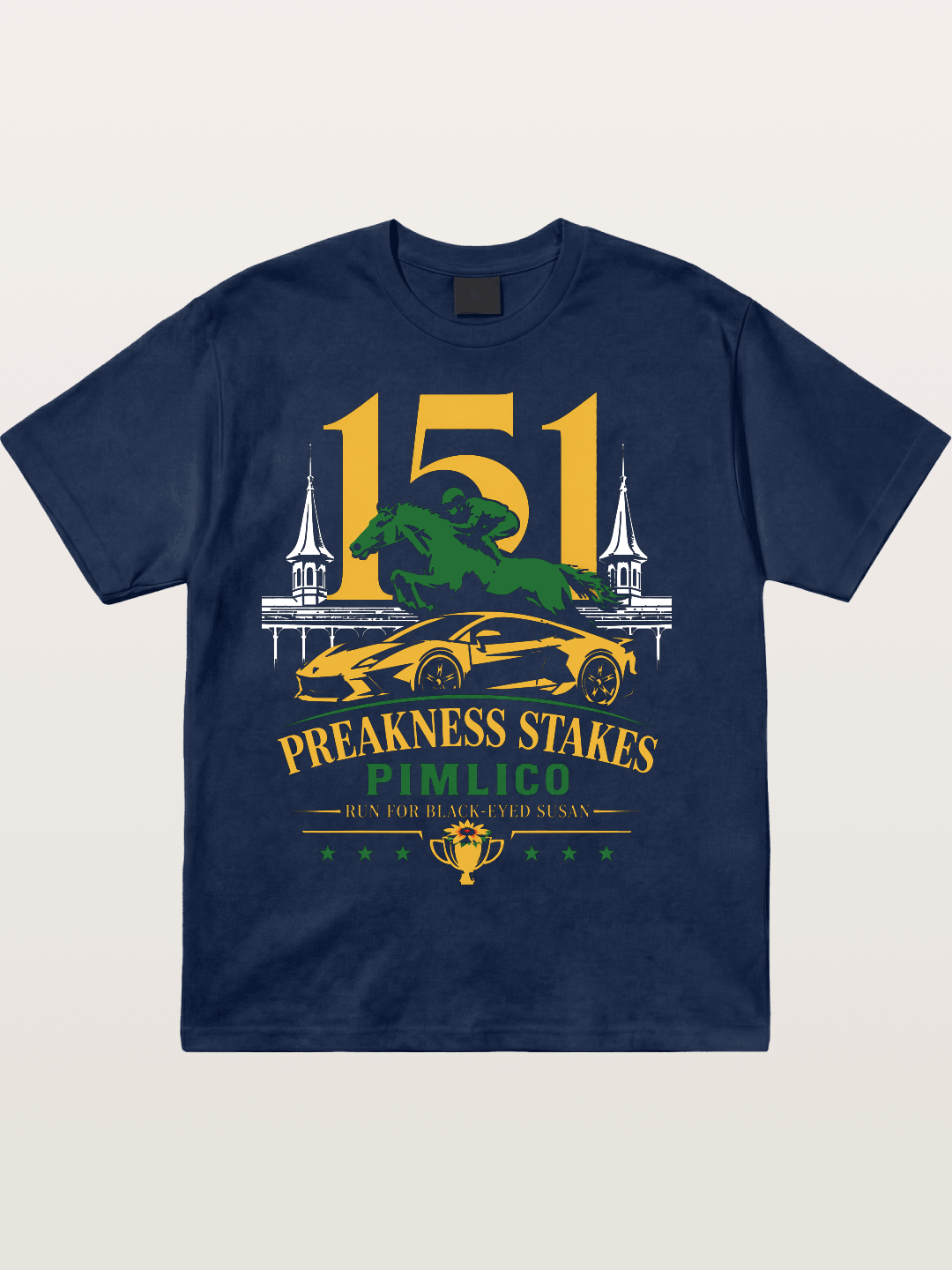 151st Preakness Stakes Pimlico 2026 Cotton T-shirt