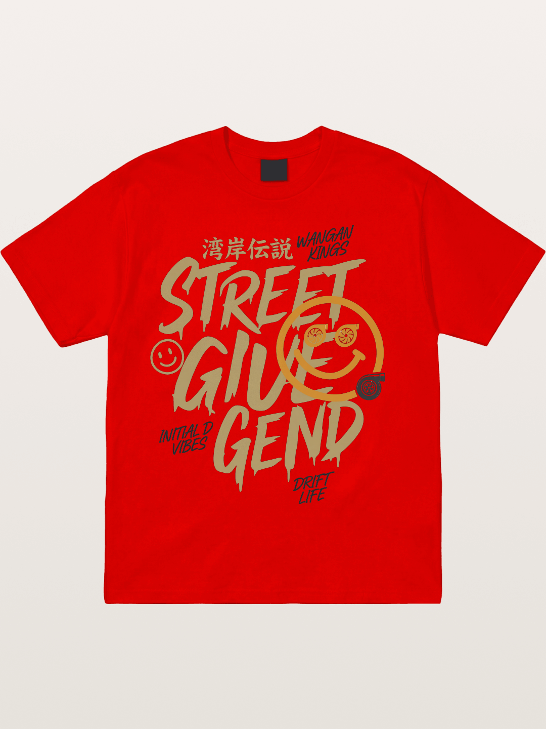 Street Glue Cotton T-shirt