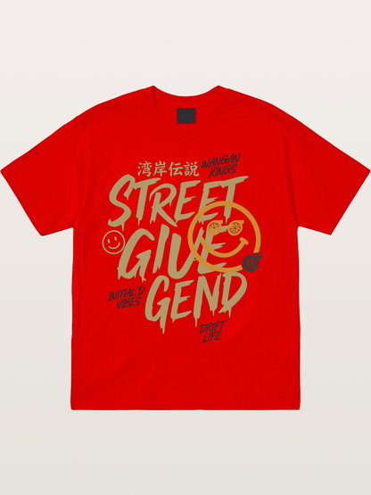 Street Glue Cotton T-shirt