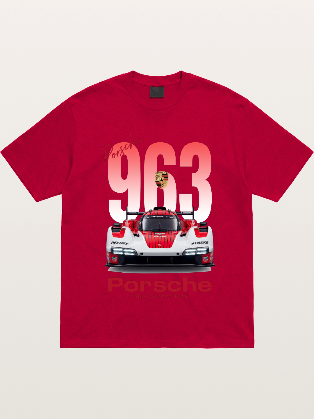Porsche 963 IMSA WeatherTech Race Car Gildan T-shirt