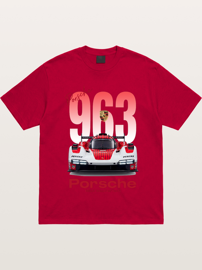 Porsche 963 IMSA WeatherTech Race Car Gildan T-shirt
