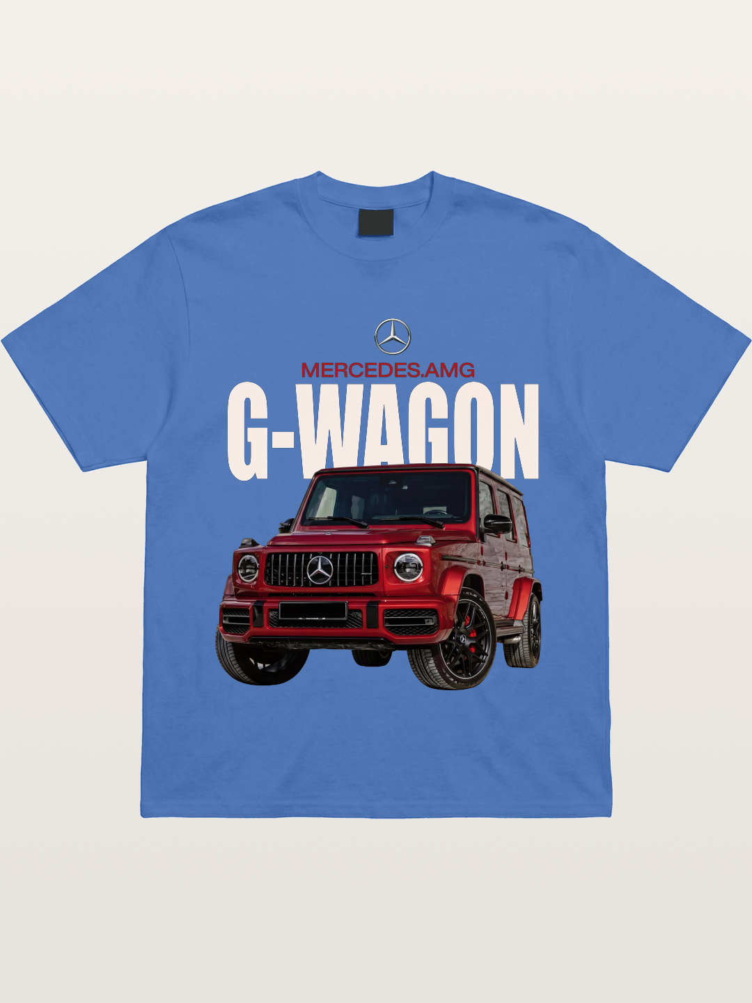 Red Mercedes G-Wagon Off-Road Gildan T-shirt