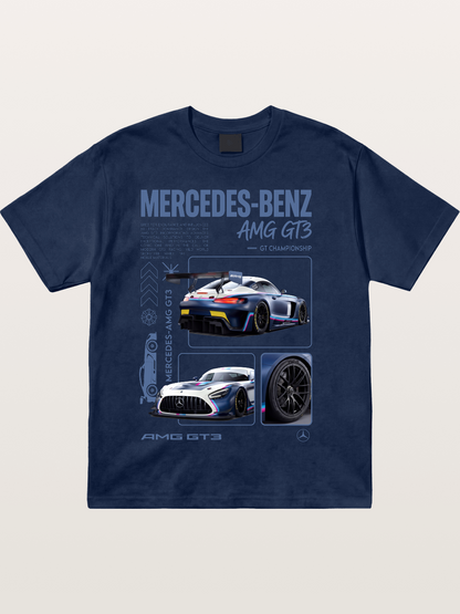 Mercedes AMG GT3 Race Car Cotton T-shirt