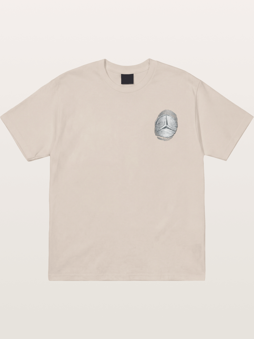 Mercedes Fingerprint Logo Cotton T-shirt