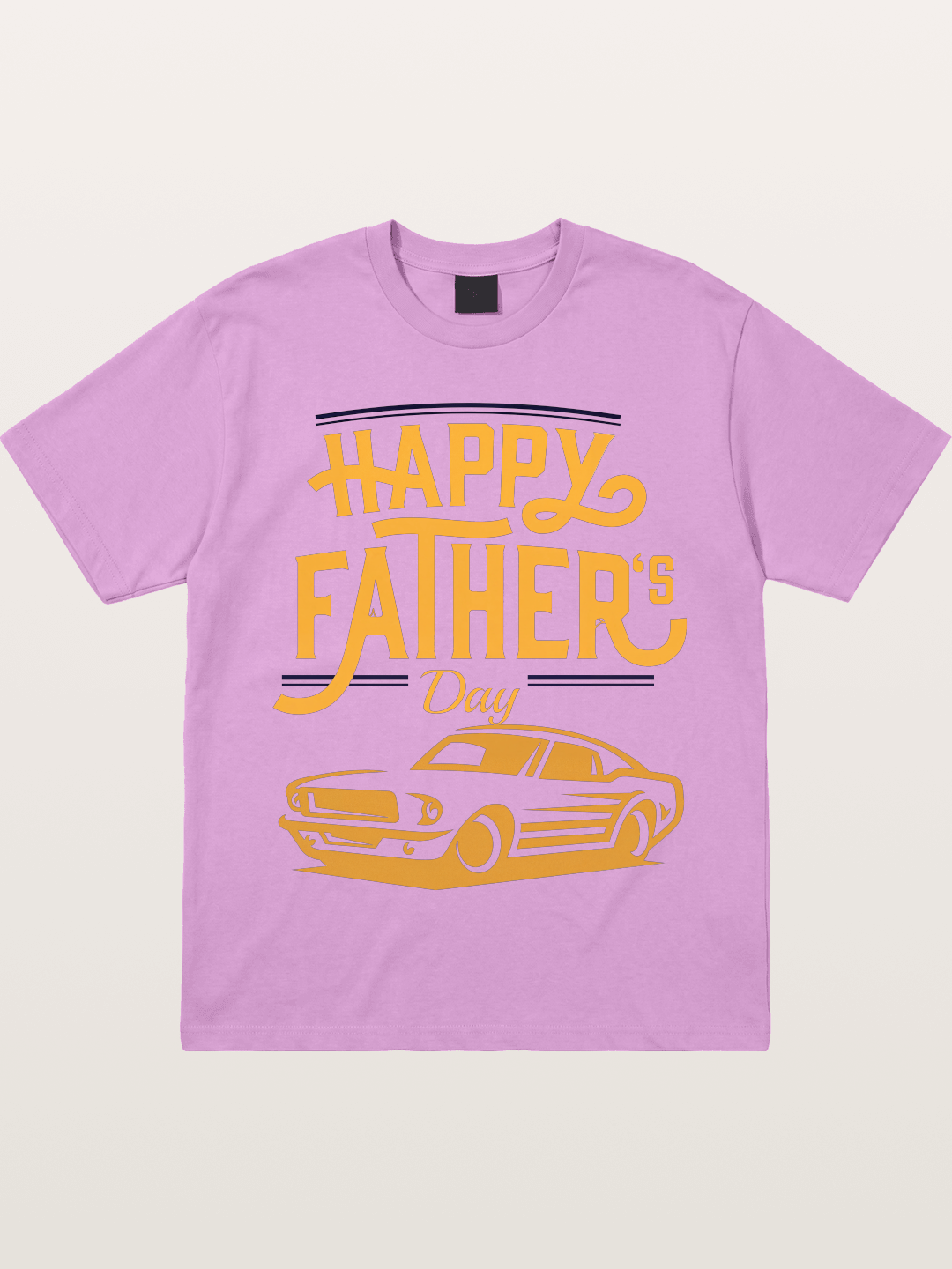 Father's Day Muscle Car Art Gildan T-shirt