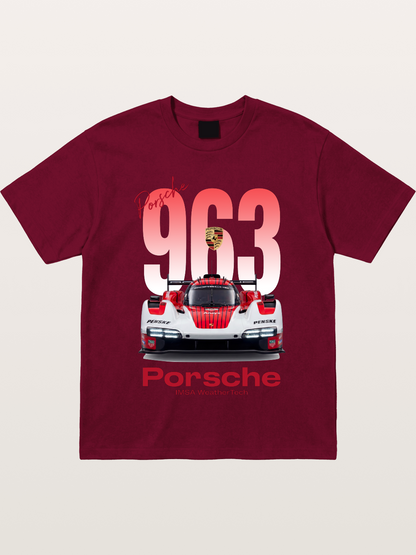 Porsche 963 IMSA WeatherTech Race Car Gildan T-shirt