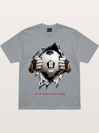Soccer Ball Tear Effect 2026 Gildan T-shirt