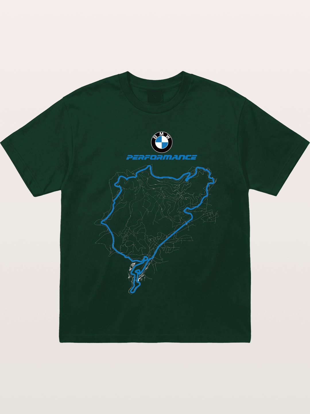 Brazil BMW Performance Track Gildan T-shirt