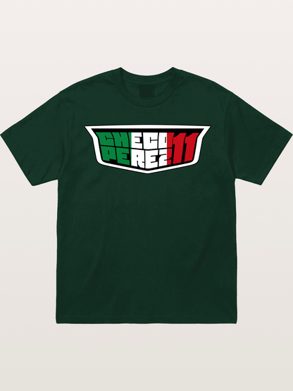 Checo Perez 11 Racing Logo Gildan T-shirt