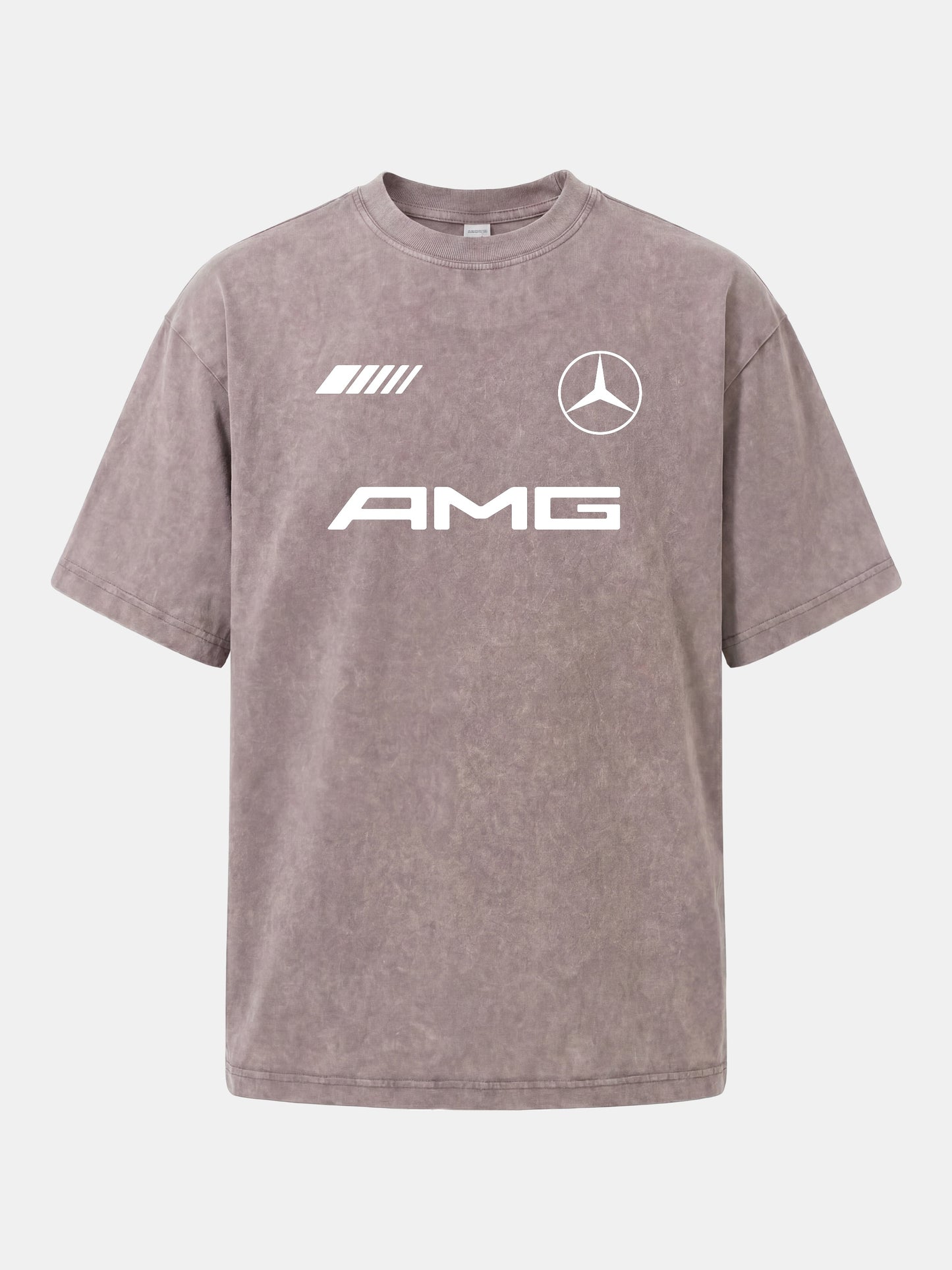 Mercedes AMG Three Element Dark Layout Washed T-shirt