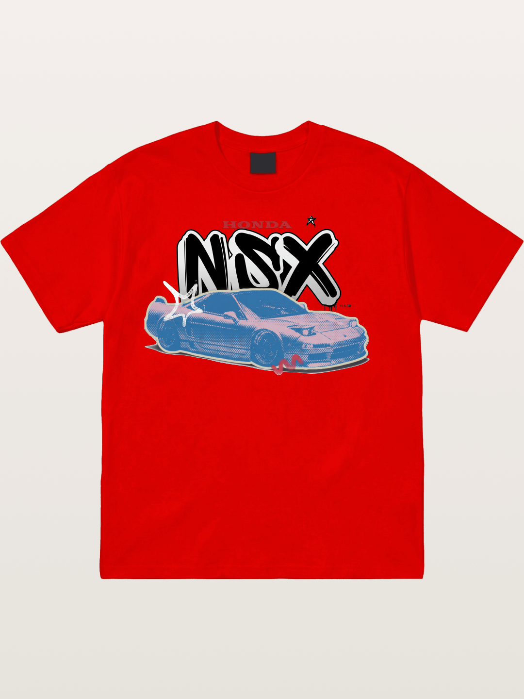 Blue NSX Cotton T-shirt