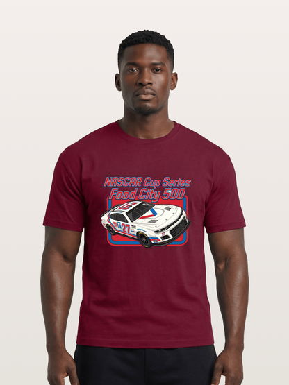 NASCAR Food City 500 Car Gildan T-shirt