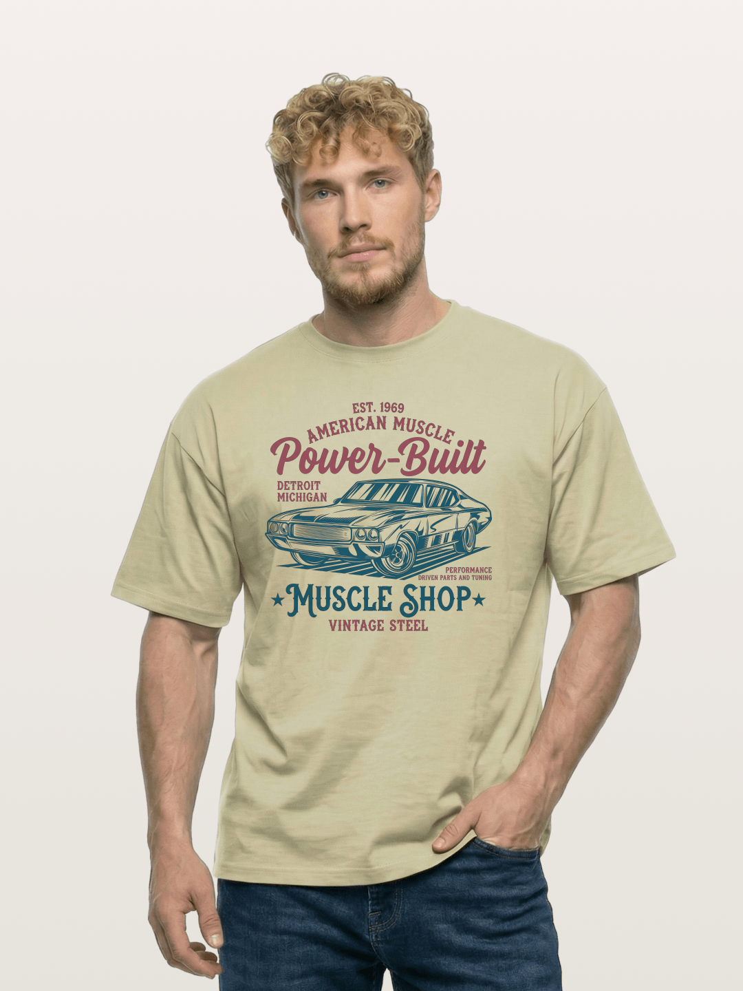 Detroit Steel Cotton T-shirt