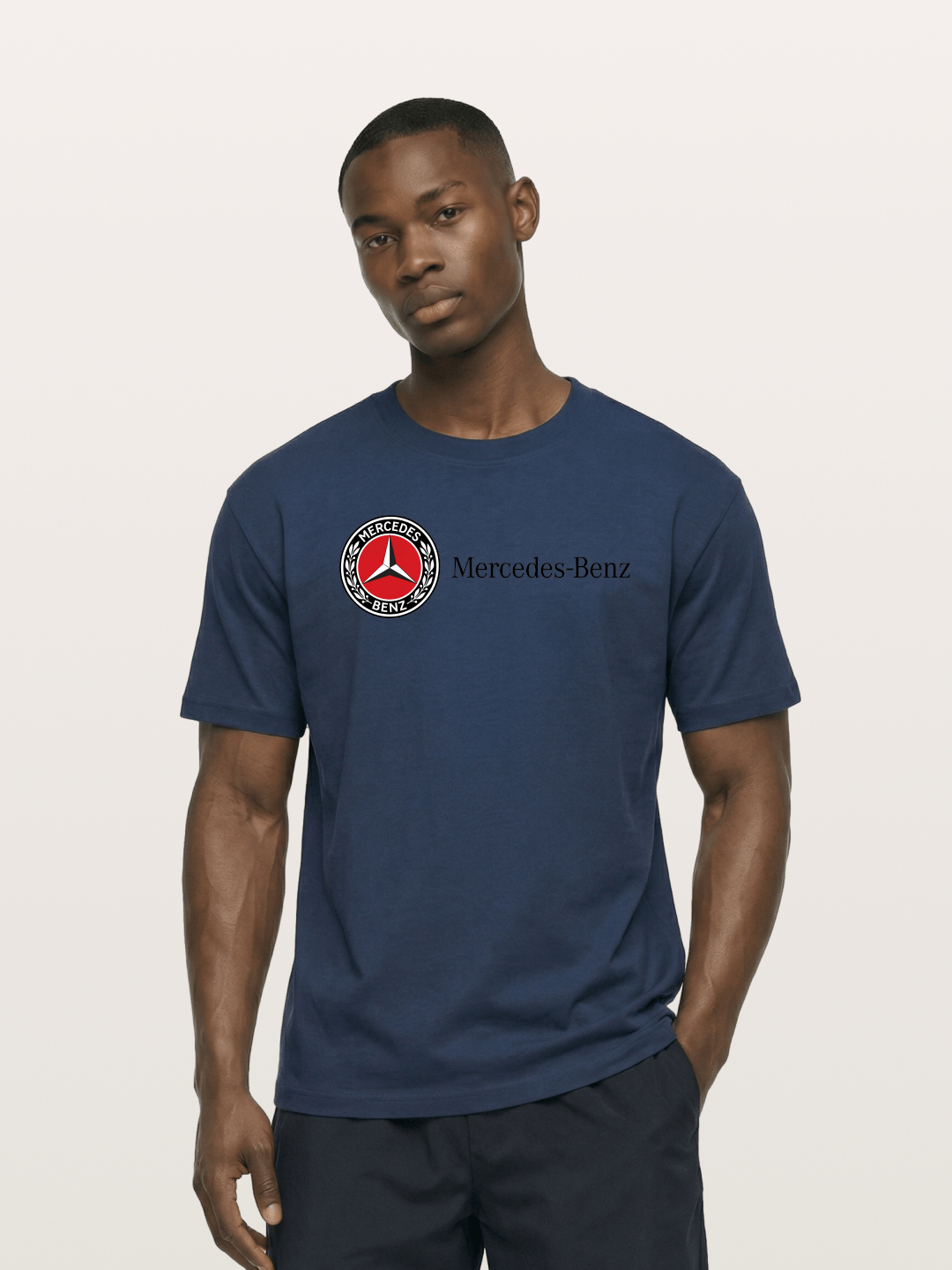 Mercedes-Benz Classic Emblem Cotton T-shirt
