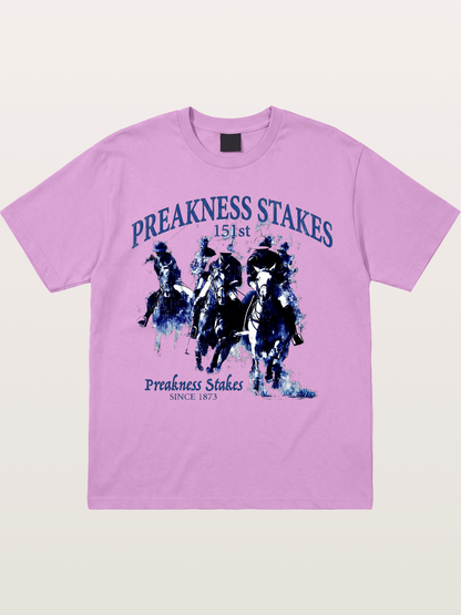 Preakness Stakes Watercolor Print Gildan T-shirt