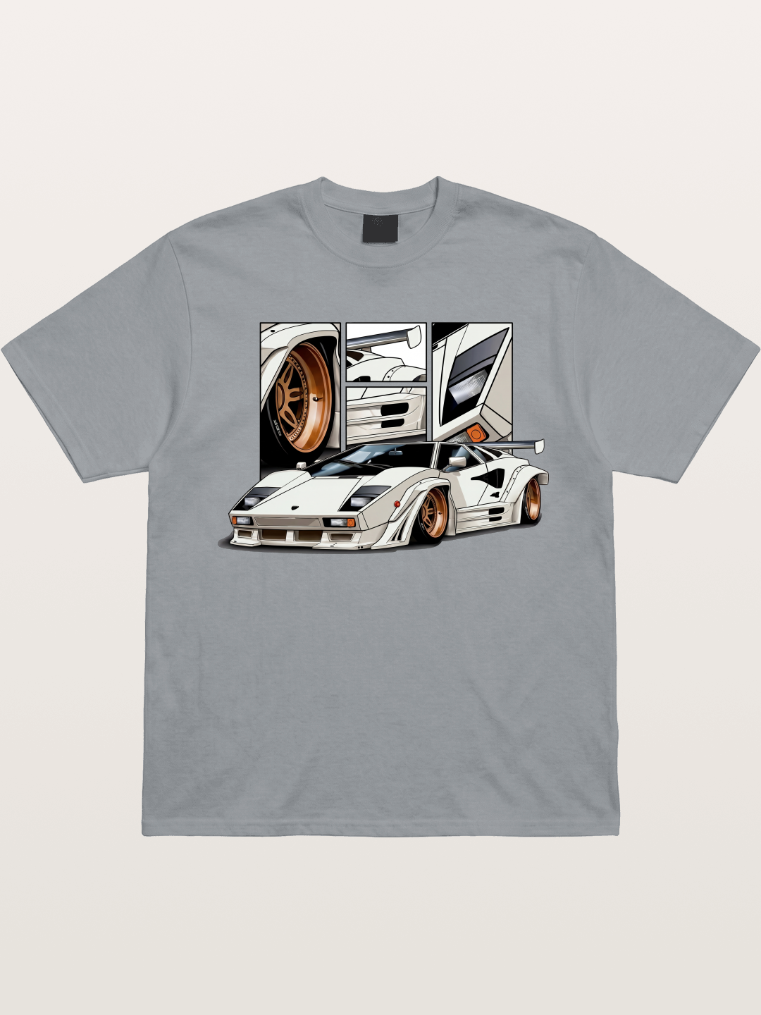 Supercar Collage Gildan T-shirt