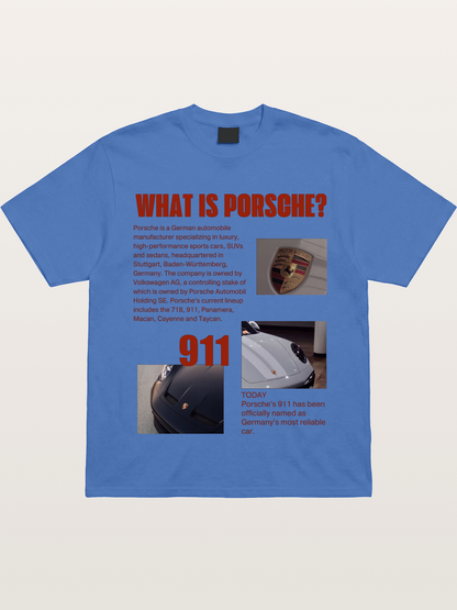 Porsche 911 Information Layout Gildan T-shirt