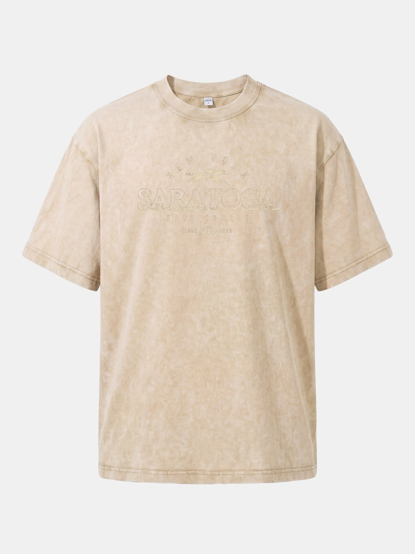 Saratoga Vintage Gold Tone Mark Washed T-shirt