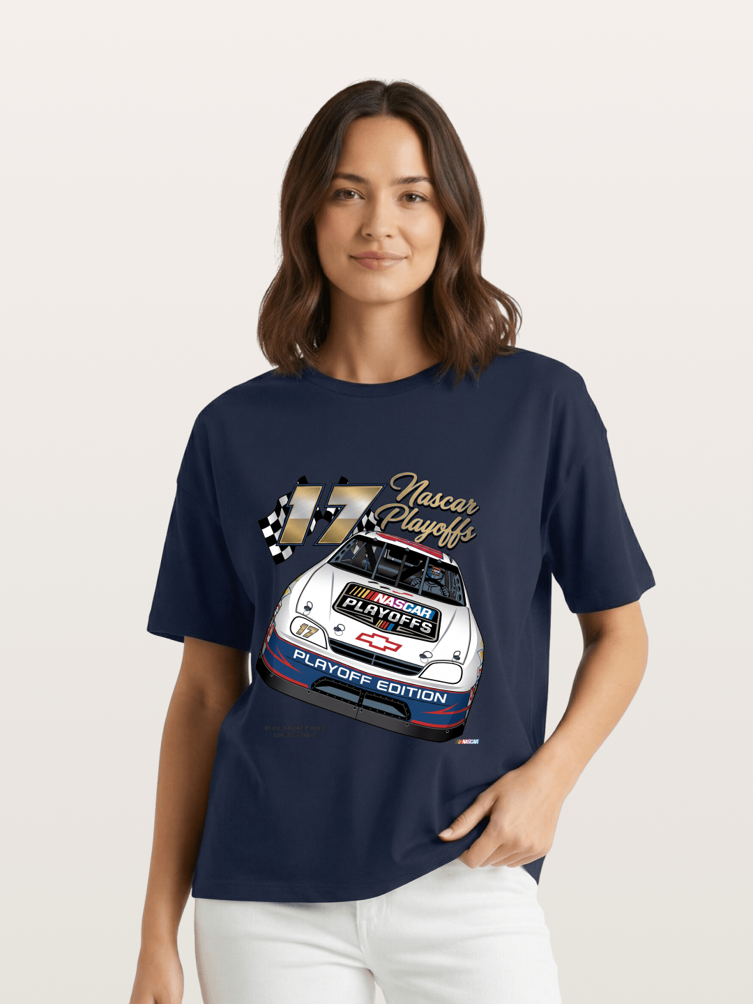 17 Playoff Edition Race Car Gildan T-shirt