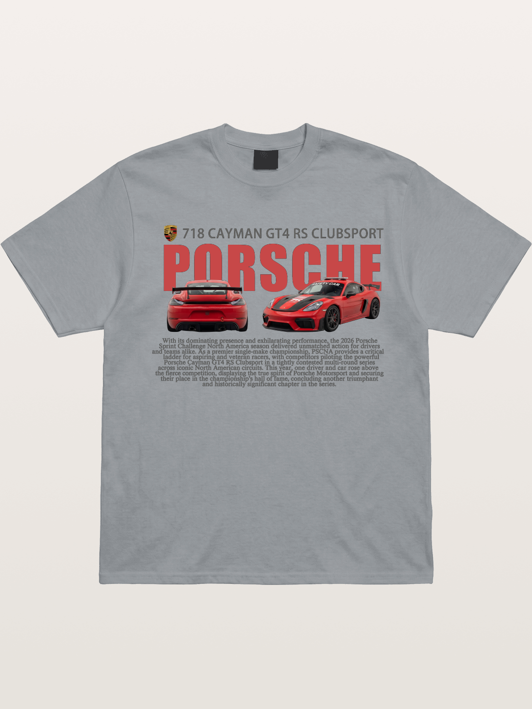 Porsche 718 Cayman GT4 RS Gildan T-shirt