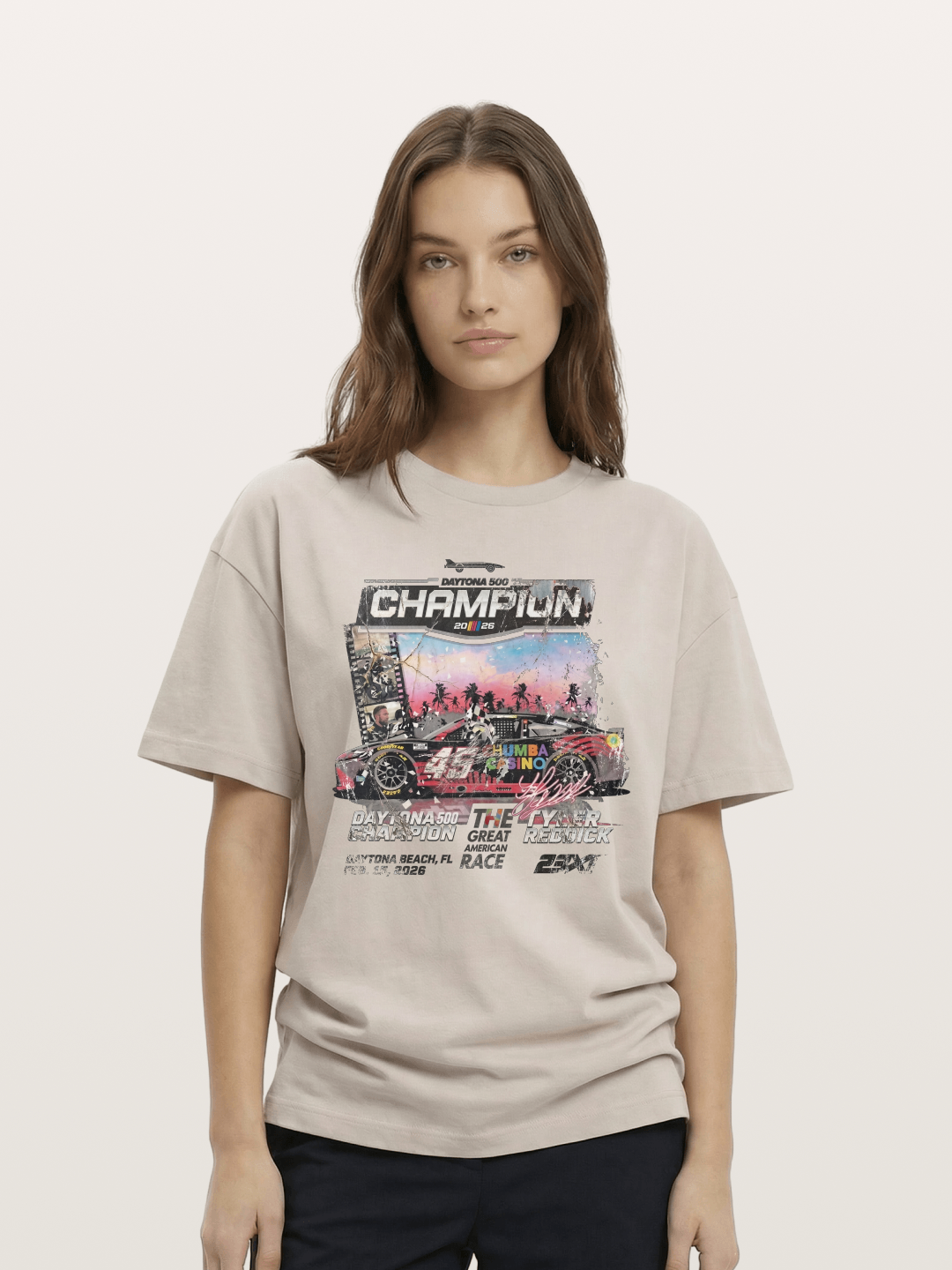 Daytona Glory Cotton T-shirt