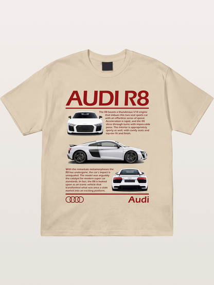 Audi R8 Multi Angle Showcase Gildan T-shirt