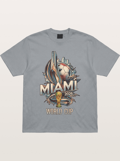 Miami World Cup 2026 Emblem Gildan T-shirt