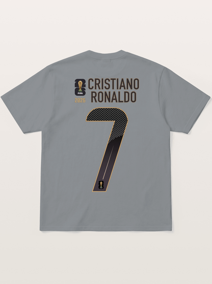Portugal 7 Ronaldo 2026 WC Gildan T-shirt