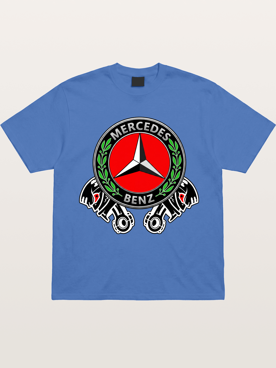 Mercedes-Benz Piston Logo Art Gildan T-shirt