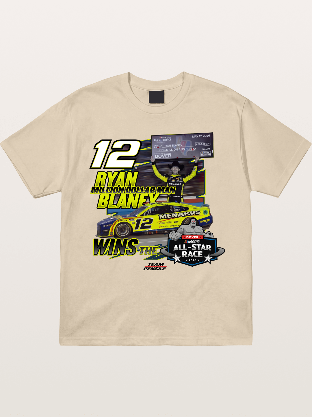 Ryan Blaney 2026 All-Star Race Win Gildan T-shirt