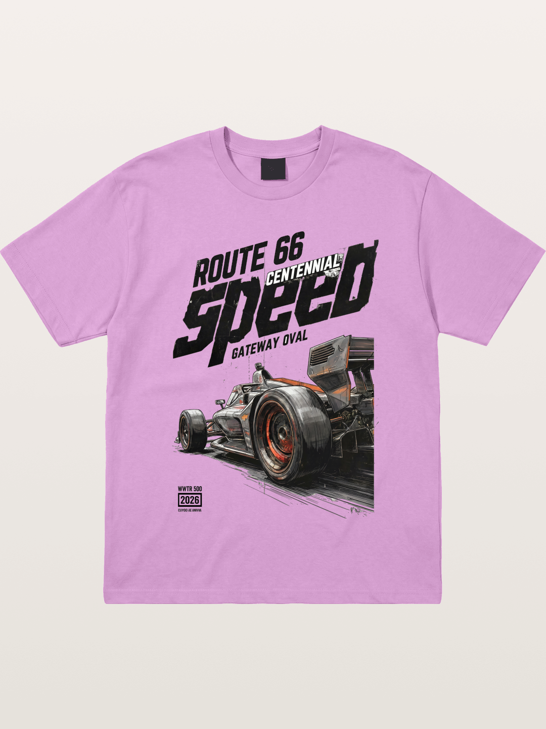 Grunge Speed IndyCar Art Gildan T-shirt