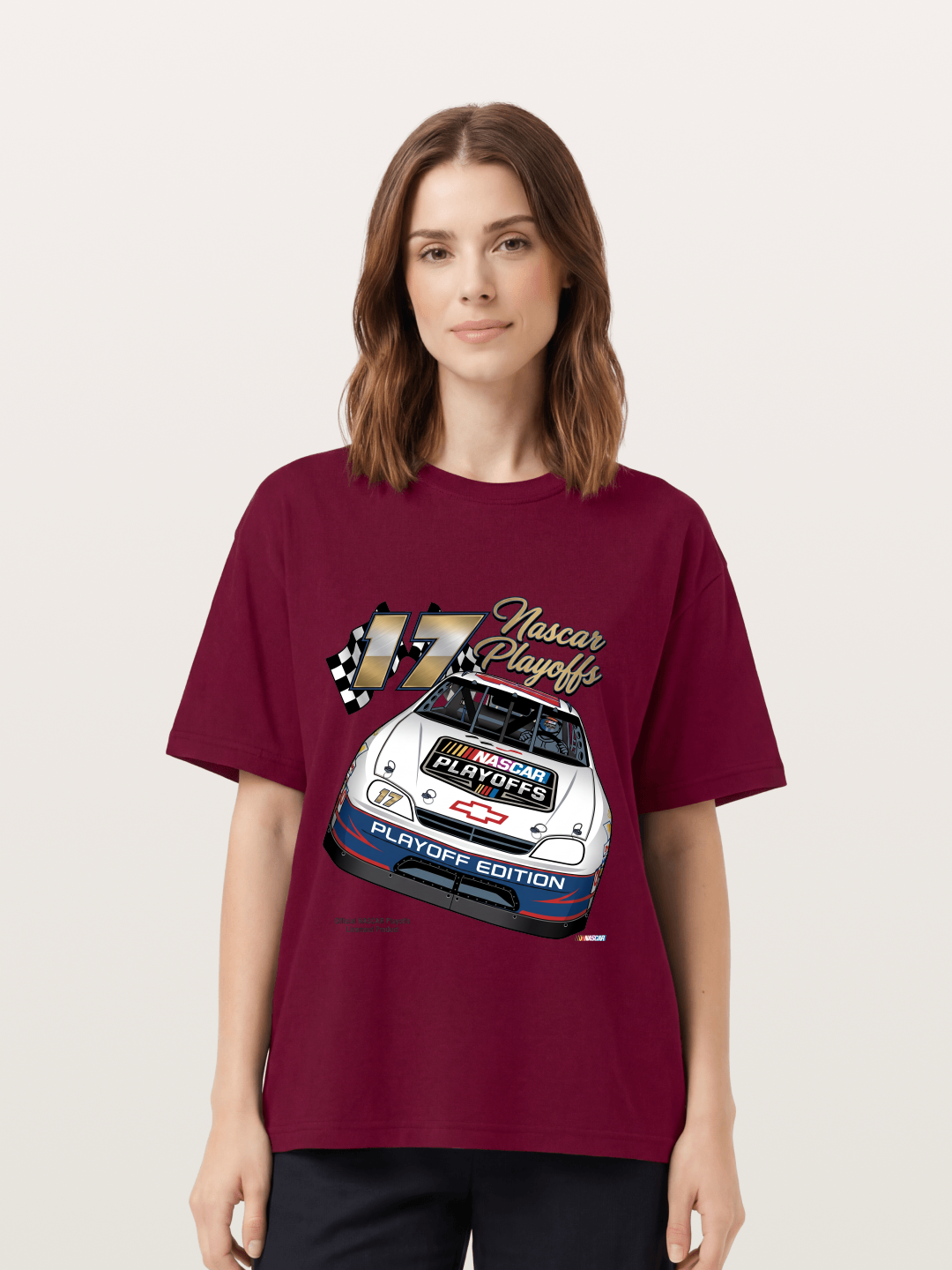 17 Playoff Edition Race Car Gildan T-shirt