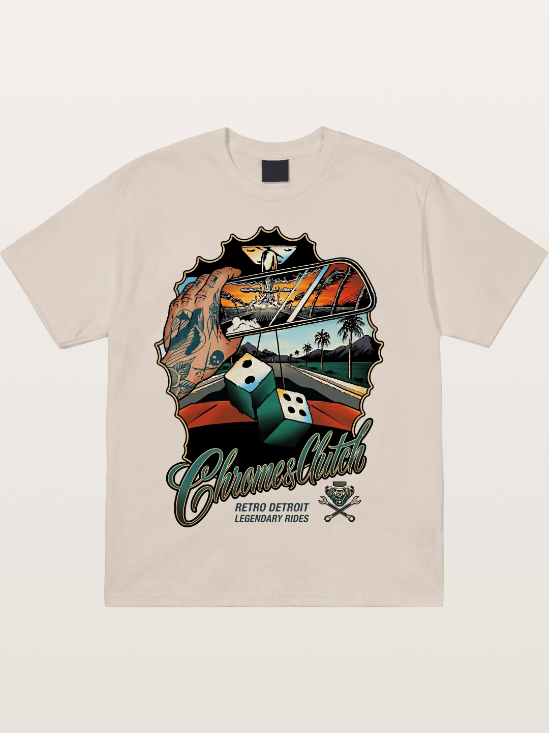 Chrome Cruisin' Cotton T-shirt