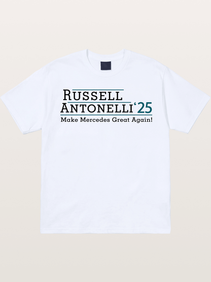 Russell Antonelli Mercedes Design Gildan T-shirt