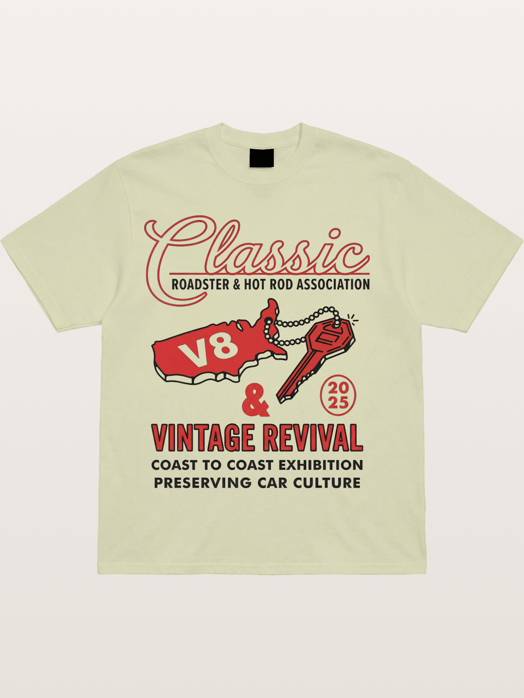 V8 Revival Cotton T-shirt