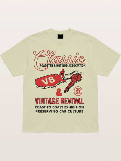 V8 Revival Cotton T-shirt