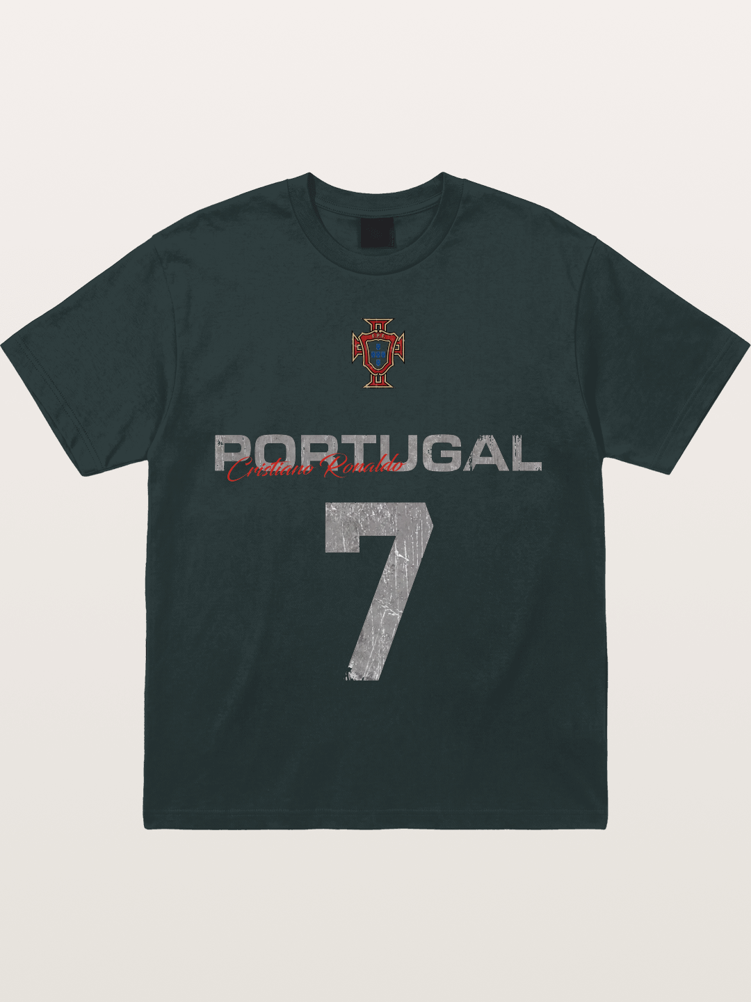 Portugal Ronaldo 7 Jersey Gildan T-shirt