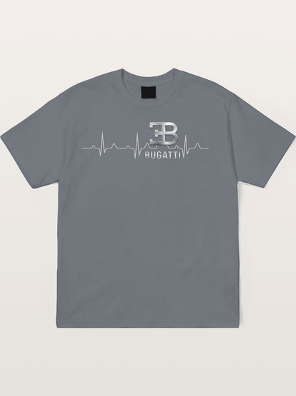 Bugatti Heartbeat Logo Cotton T-shirt