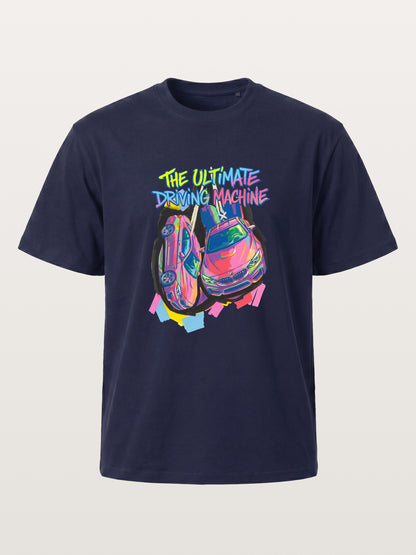 Graffiti BMW Driving Machine Gildan T-shirt